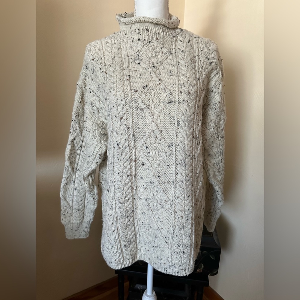 Irish Homecraft 100% Oiled Wool Women’s XL sweater